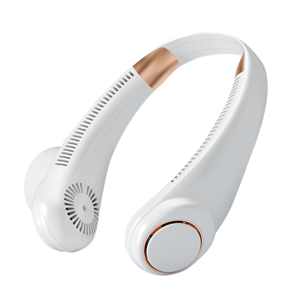 Bladeless Neck Fan – Portable USB Rechargeable