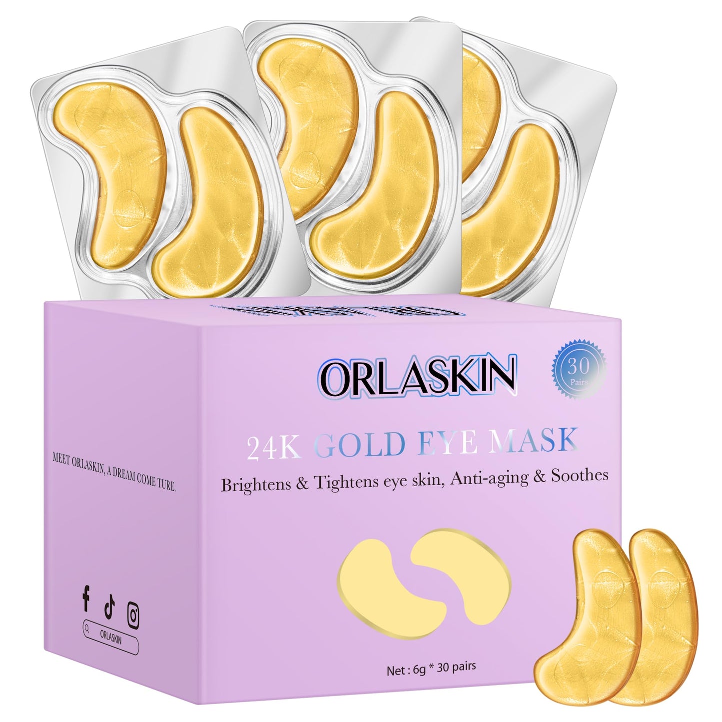 Orlaskin Under Eye Patches (30 Pairs)