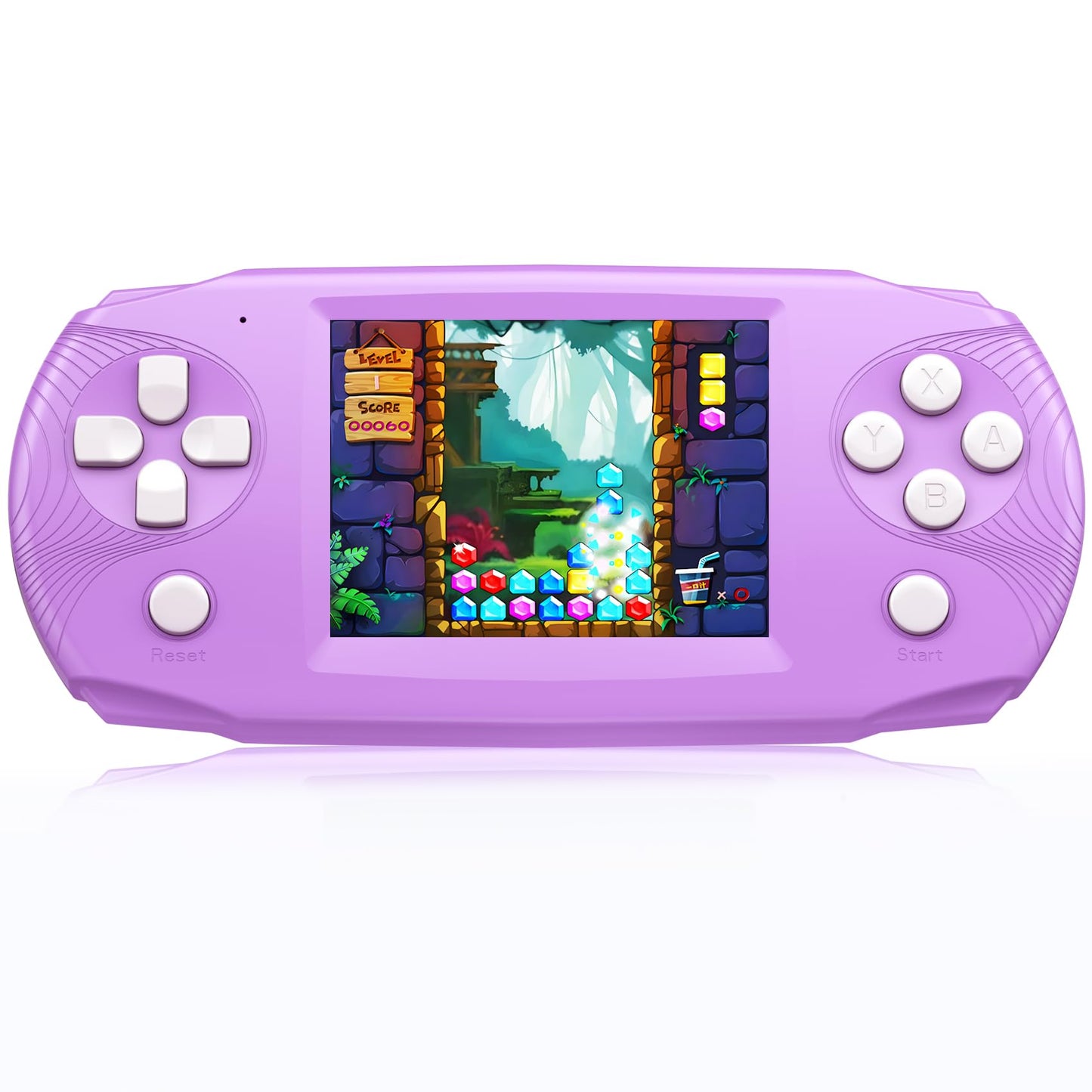 Aojiao 16 Bit Handheld Game Toys for Kids3.2 IPS HD Big ScreenBuilt in 100 Video GamesBoys Girls Portable Rechargeable Gaming DeviceChildrens Party Easter Birthday Xmas Gift