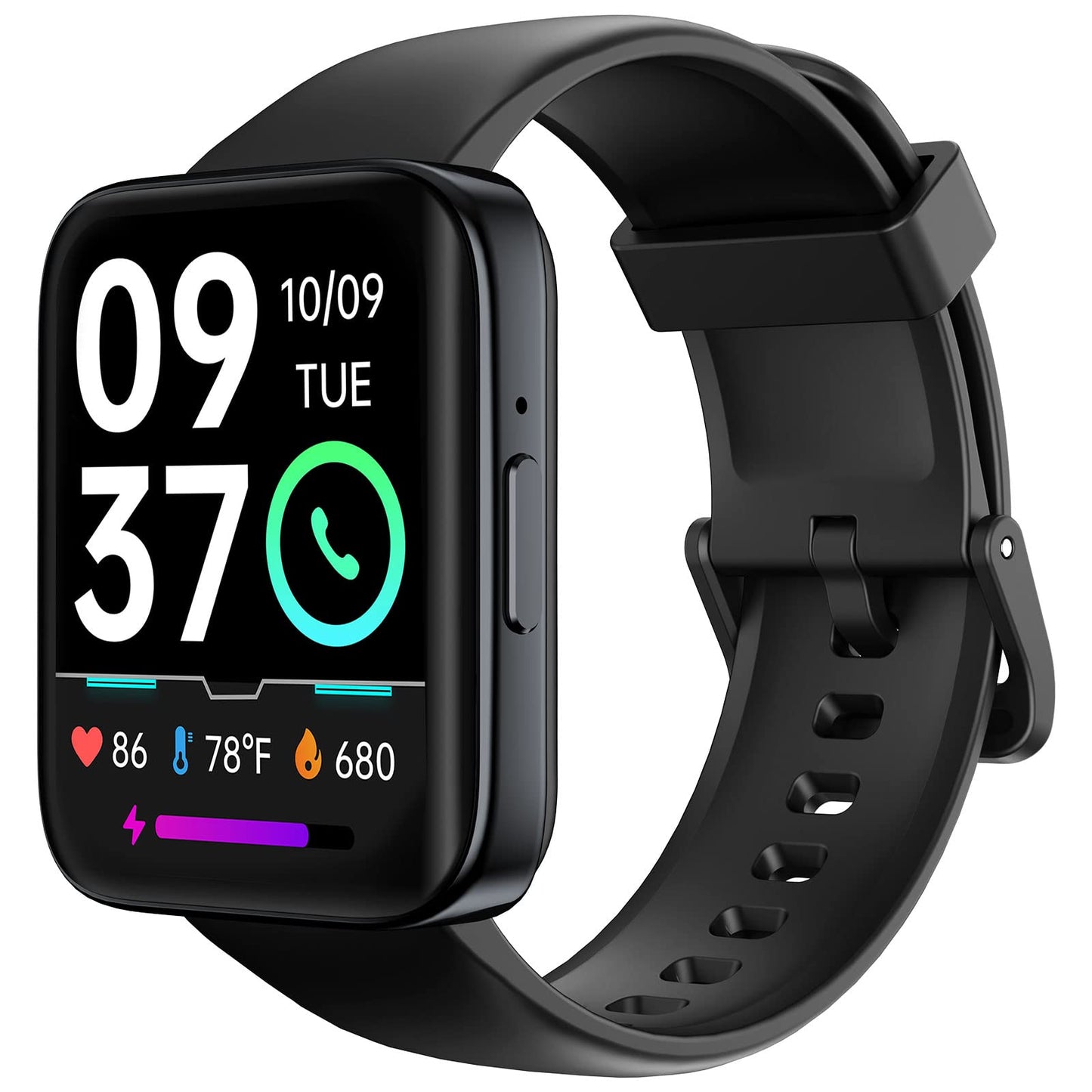 SKG Smart Watch Make/Answer Call for Men Women GPS Fitness Tracker with 100+ Sports SpoO2 Heart Rate Sleep Stress Monitor IP68 Waterproof 1.78" AMOLED Smartwatch for Android iOS iPhones V9