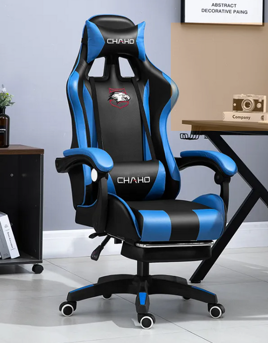 Ergonomic Gaming Chair | Lumbar Support | Adjustable Armrests | Plush Headrest | 5 Styles