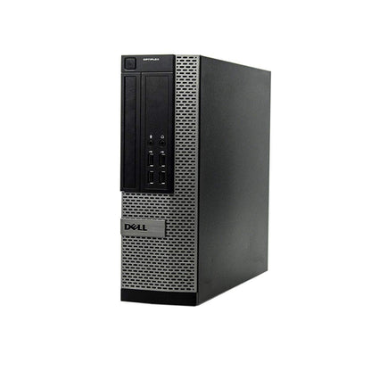 Dell 7020 SFF Gaming Desktop Computer - Quad Core Intel i7 4770 3.4 GHz NVIDIA GT 1030 2GB DDR5 16GB RAM 256GB SSD HDMI DVI DVD Keyboard Mouse WiFi Windows 10 Home(Renewed)
