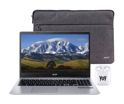acer Chromebook 315 Laptop Computer 15 Inch School Students Chromebook Laptop Intel Celeron Chrome Book 4GB RAM 64GB eMMC+256GB USB Long Battery Life 10-Key Number Pad