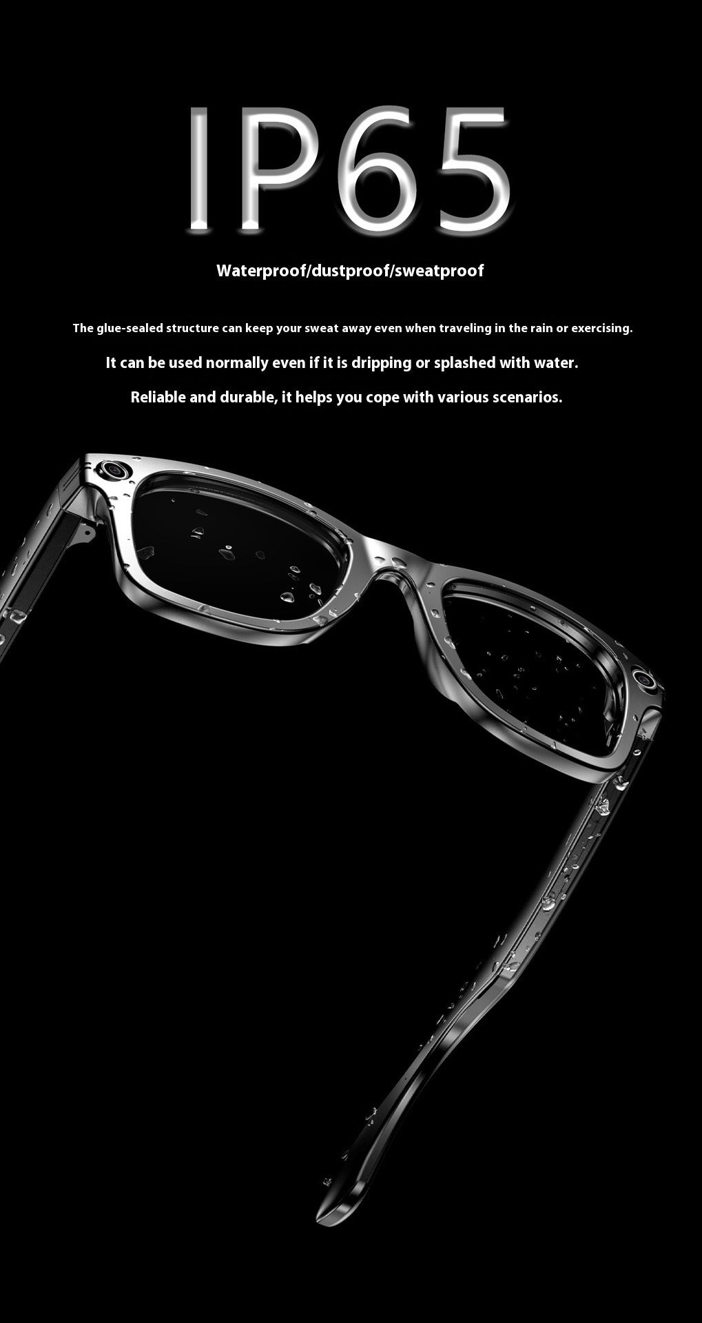 AI Smart Bluetooth Magnetic Sunglasses