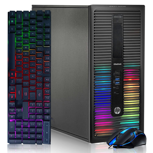 HP Gaming Desktop PC | Intel i5 | GTX 1660 Super 6GB | 16GB | 512GB SSD + 3TB | Win 10 Pro (Renewed)