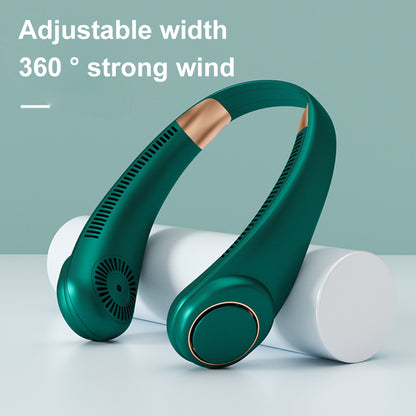 Bladeless Neck Fan – Portable USB Rechargeable