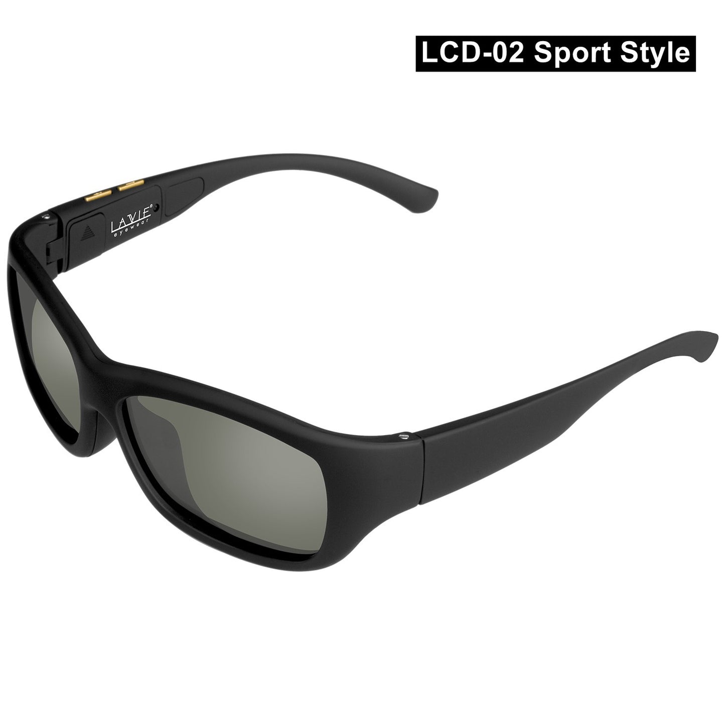 LCD Sunglasses with Electronic Color Change Feature