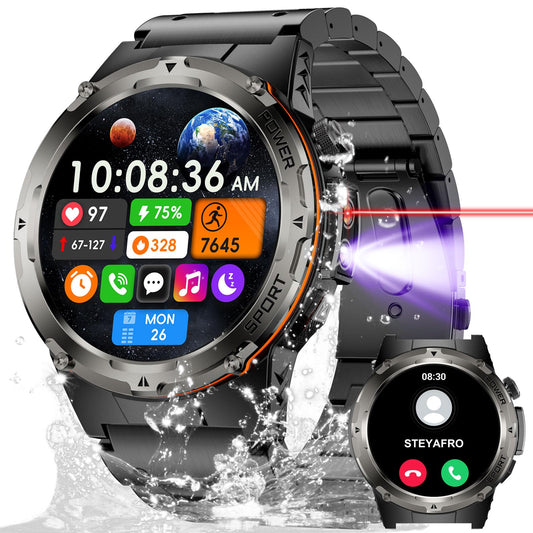 Paazomu Steyafro Ultimate Smartwatch with Infrared Laser & Currency Detector