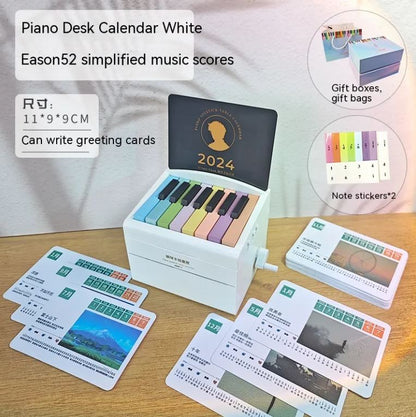 Second-generation Adjustable Volume Hand Cranked Electronic Piano