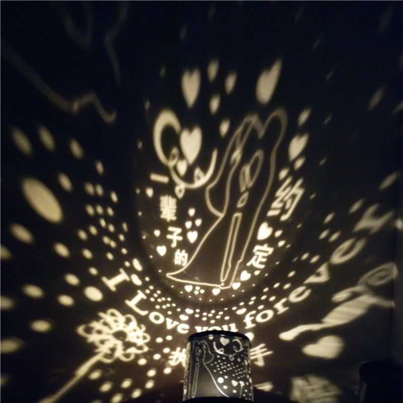 Dreamy Starry Sky Projector LED Night Light (USB)