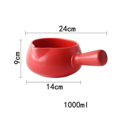 Japanese Style Ceramic Non-Stick Milk Pot