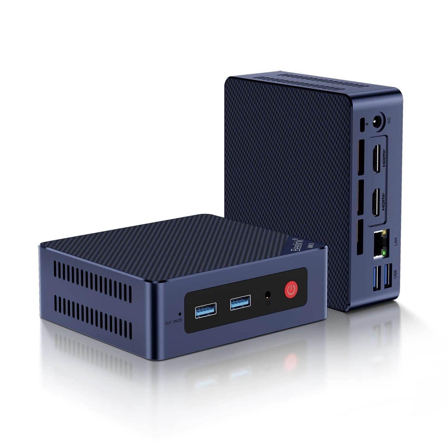 Beelink S12 Pro Mini PC Intel 12th Gen Alder Lake- N100(up to 3.4GHz) 8GB DDR4 RAM 256GB M.2 SSD Desktop Computer Support 4K Dual Display/USB3.2/WiFi 6/BT5.2/Gigabit Ethernet for Home/Office