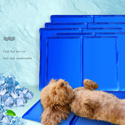 Cool Gel Pet Mat - Soft, Comfortable, Easy to Clean