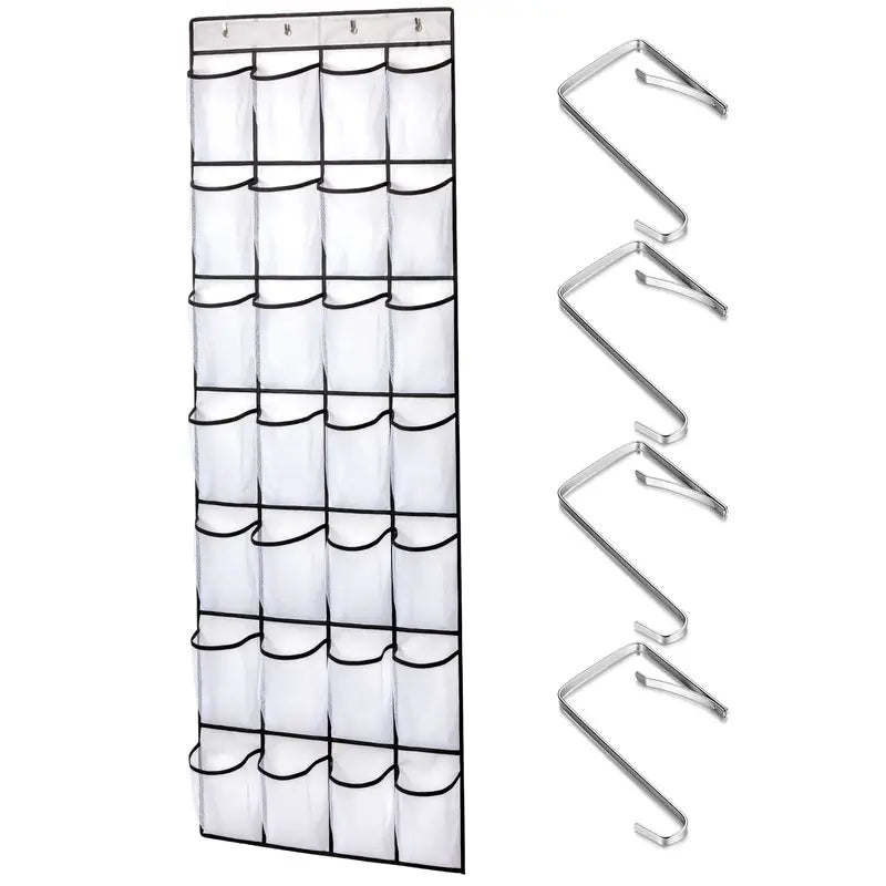 Hanging Organizer with 28 Mesh Pockets and Hooks