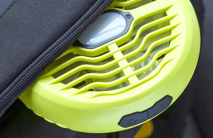 Mini Rechargeable Fan with LED Light