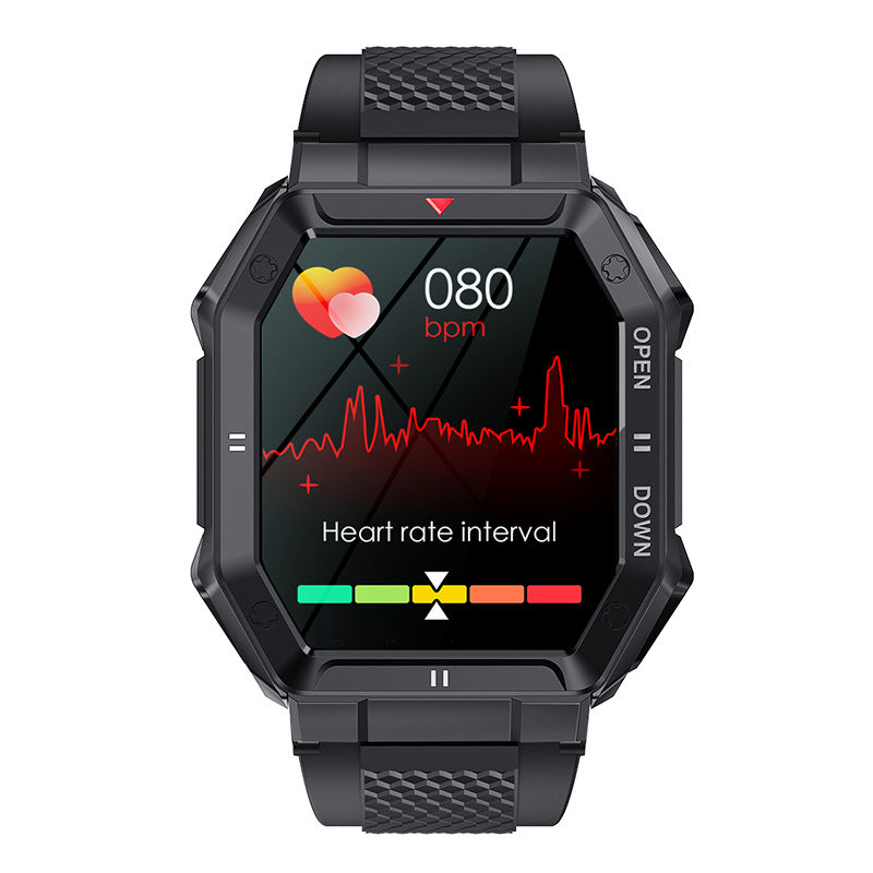 K55 Smartwatch with Bluetooth, Heart Rate & Music Functions