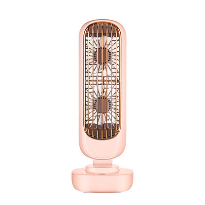 New Double Leaf USB Charging Tower Fan for Office