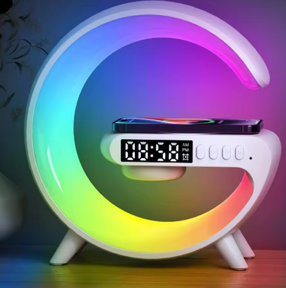 G Lamp Bluetooth Speaker & Wireless Charger