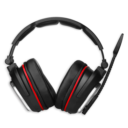 2.4G Wireless Gaming Headset | Heavy Bass | PS4 & Nintendo | PU Leather Earmuffs | Built-in Mic