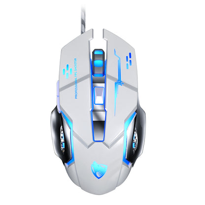 V6 Mechanical Wired Gaming Mouse for PC and eSports