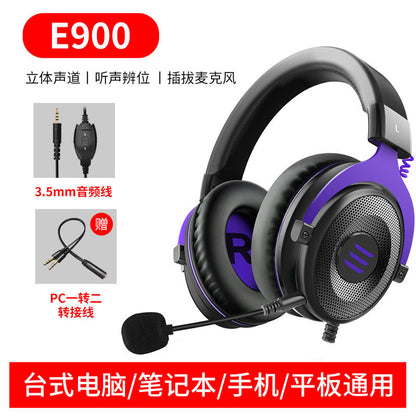 EKSA Wired Gaming Headset with 7.1 Surround Sound