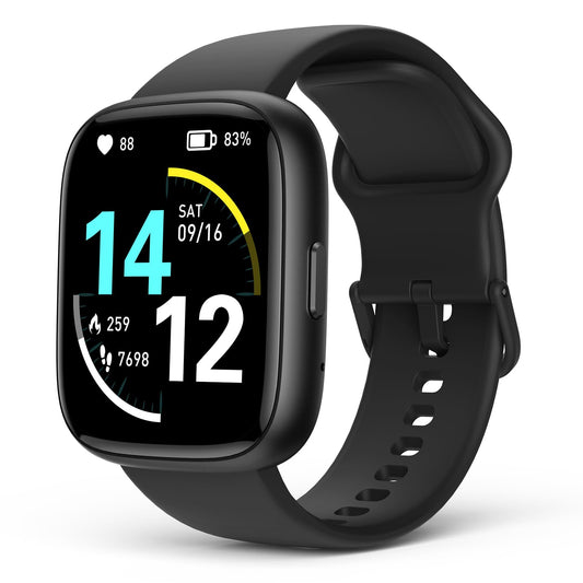 2024 Smart Watches for Men with Bluetooth Call Alexa Built-in 1.83 HD DIY Dial with Heart Rate Blood Oxygen Sleep 100 Sport Modes Activity Fitness Tracker Smartwatch for Android iOS
