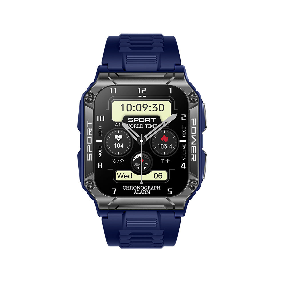 Smartwatch with 1.95" Screen, Bluetooth, and Compass