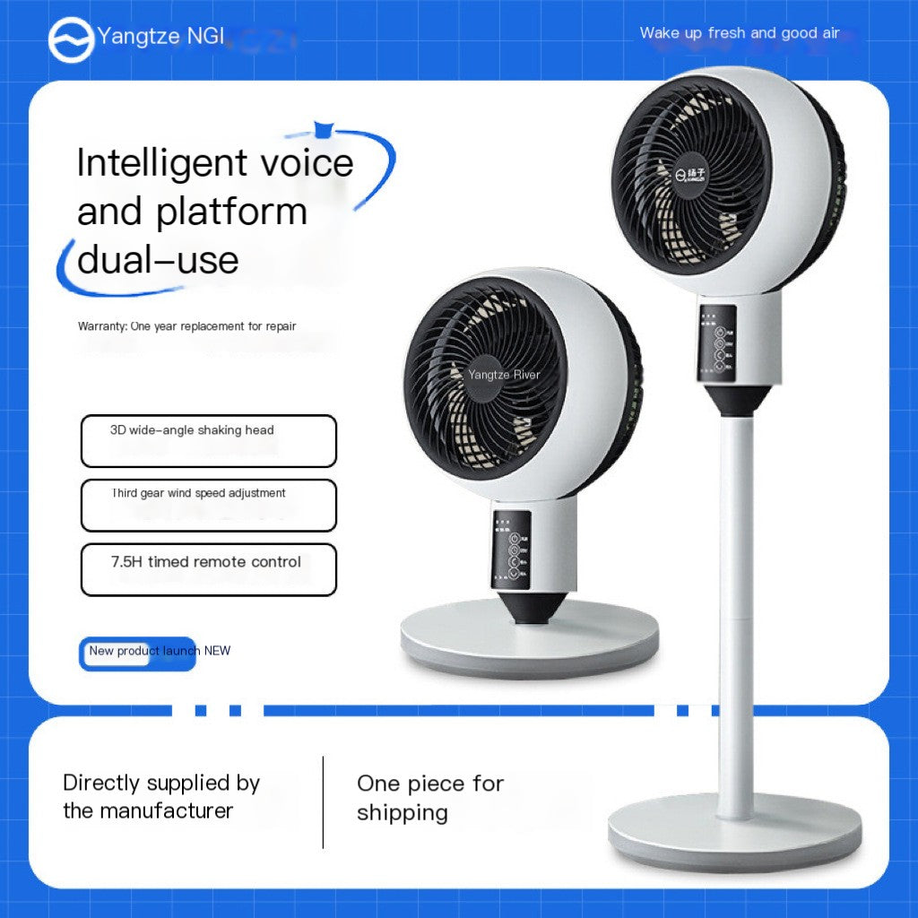 Smart Remote Control Air Circulation Floor Fan