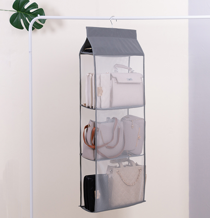 Hanging Storage Bag, Multi-Layer Organizer for Clothes