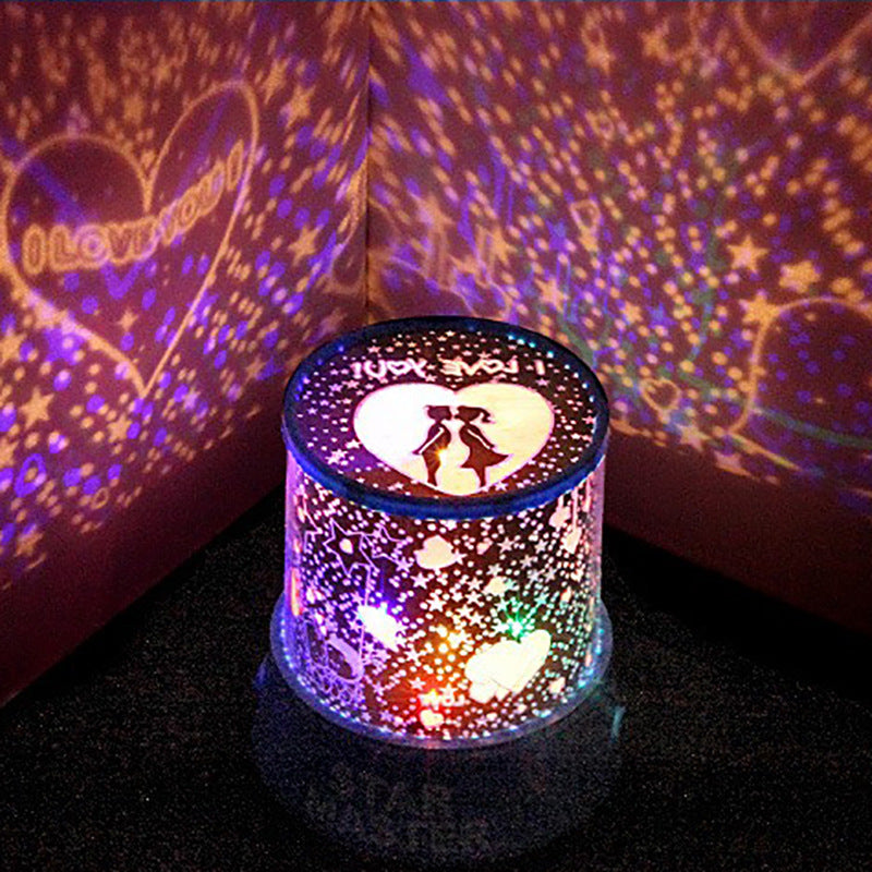Dreamy Starry Sky Projector LED Night Light (USB)
