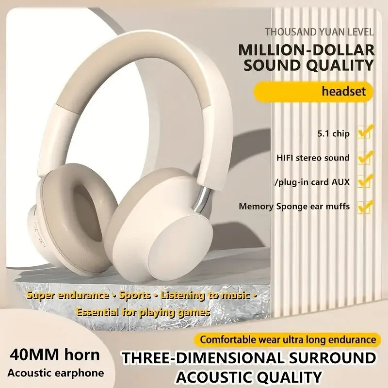 Wireless In-Ear Stereo HIFI Gaming Headset with Mic