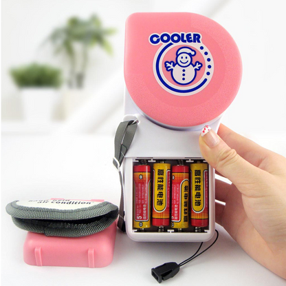 USB Mini Fan, bladeless Snowman Air Conditioner Fan