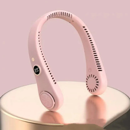 Portable 5-Speed Hanging Neck Fan