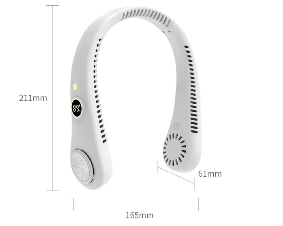 Portable 5-Speed Hanging Neck Fan