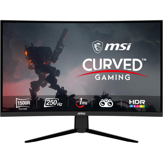 MSI G32C4X 32" FHD Curved Gaming Monitor | 250Hz | 1ms | FreeSync | 1500R | HDMI & DP | Tilt Adjustable