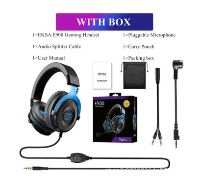 EKSA Wired Gaming Headset with 7.1 Surround Sound