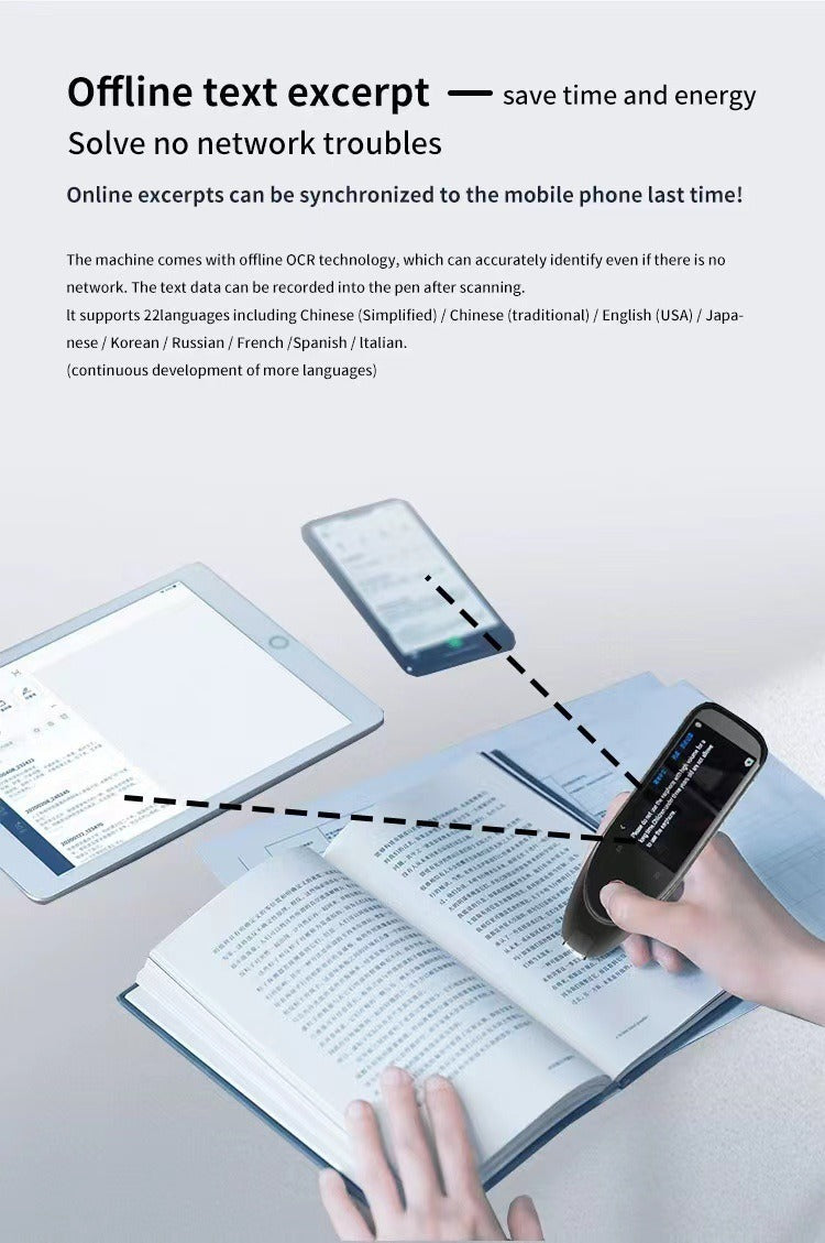 Multi-Language Scanning Translation Pen