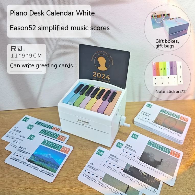 Second-generation Adjustable Volume Hand Cranked Electronic Piano