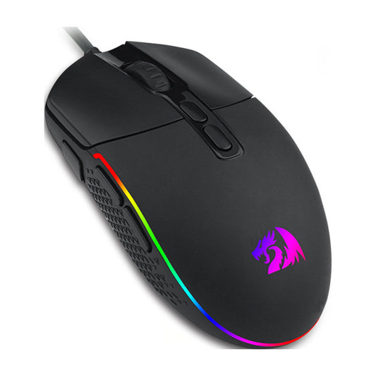 RGB Wired Gaming Mouse | 5000 DPI | 9 Buttons | 6 DPI Settings | 4-Way Scroll | Ergonomic | USB