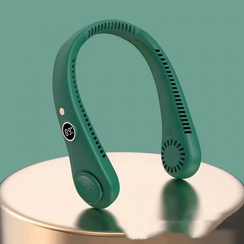 Portable 5-Speed Hanging Neck Fan