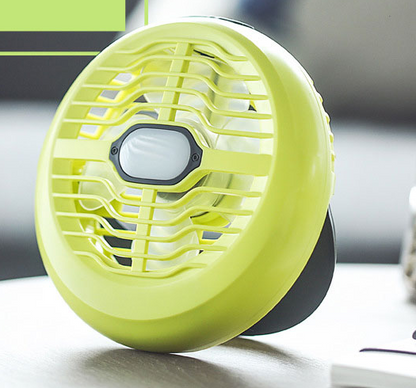Mini Rechargeable Fan with LED Light