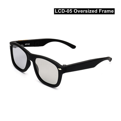 LCD Sunglasses with Electronic Color Change Feature