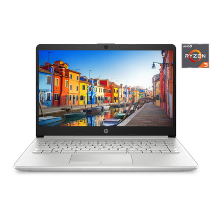 HP 14-inch HD AMD Ryzen 3 3.5GHz 4GB 1TB HDD Radeon Vega 3 Webcam Windows 10 Laptop Sliver (1TB HDD Silver) (Renewed)
