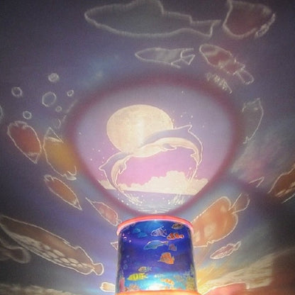 Dreamy Starry Sky Projector LED Night Light (USB)
