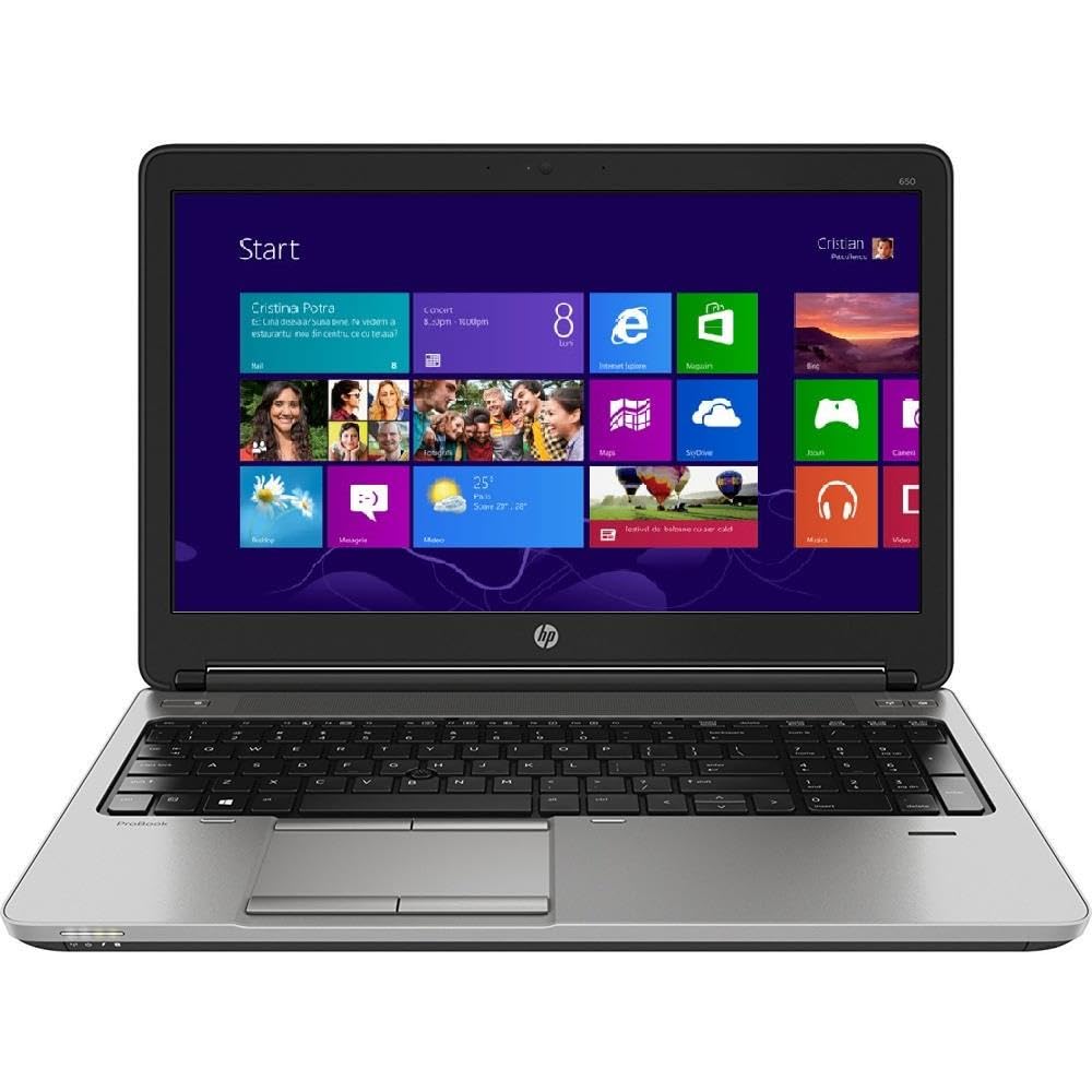 HP ProBook 650 G2 15.6 Inch Business Laptop PC Intel Core i5 6300U up to 3.0GHz 16GB DDR4 512GB SSD WiFi Win 10 Pro (Renewed)