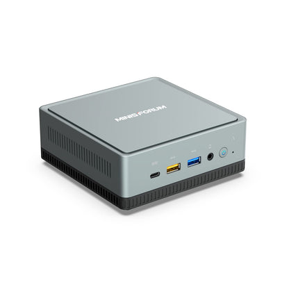 MINISFORUM DeskMini UM350 Mini PC AMD Ryzen 5 3550H DDR4 16GB RAM + 512GB NVMe SSD Desktop Computer HDMI/DP/USB-C 4K@60Hz Triple Screen Support 2.5G LAN Radeon Vega 8 Graphics (Renewed)