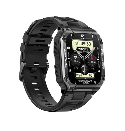 Smartwatch with 1.95" Screen, Bluetooth, and Compass