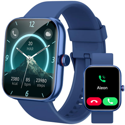 Smart Watch for Women Men Smartwatch for iPhone & Android Bluetooth (Answer/Call) Built-in Alexa 1.91" HD Fitness Tracker with 105+ Sport Modes IP68 Waterproof Sleep/Heart Rate/SpO2/Stress Monitor