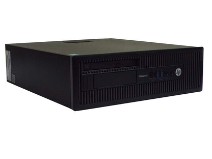 HP EliteDesk 800 G1 SFF Desktop PC Intel Core i5-4590 3.3GHz 8GB DDR3 RAM 512GB SSD Win-10 Pro x64 (Renewed)