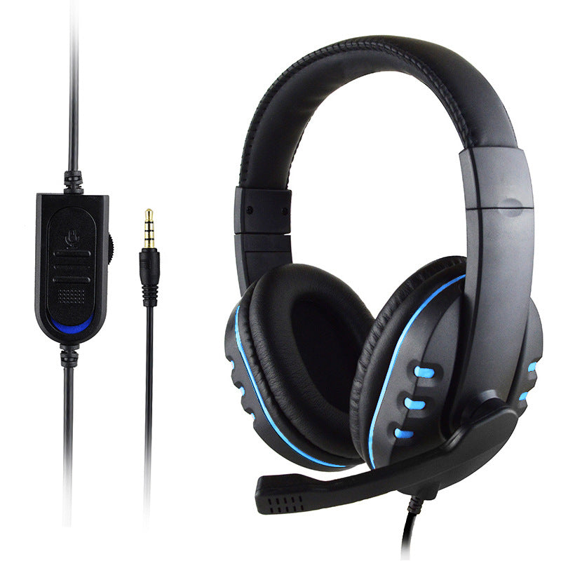 PS4 Over-Ear Luxury Gaming Headset with Plug Design